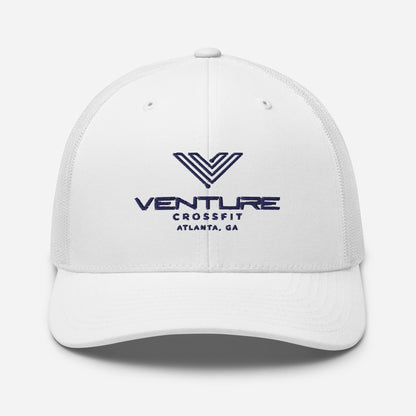 Venture Essentials Trucker Cap (Navy Print)