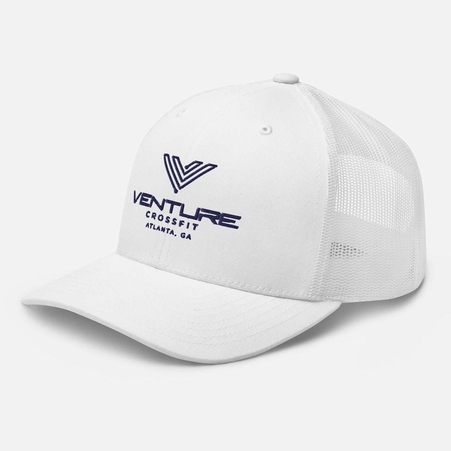 Venture Essentials Trucker Cap (Navy Print)