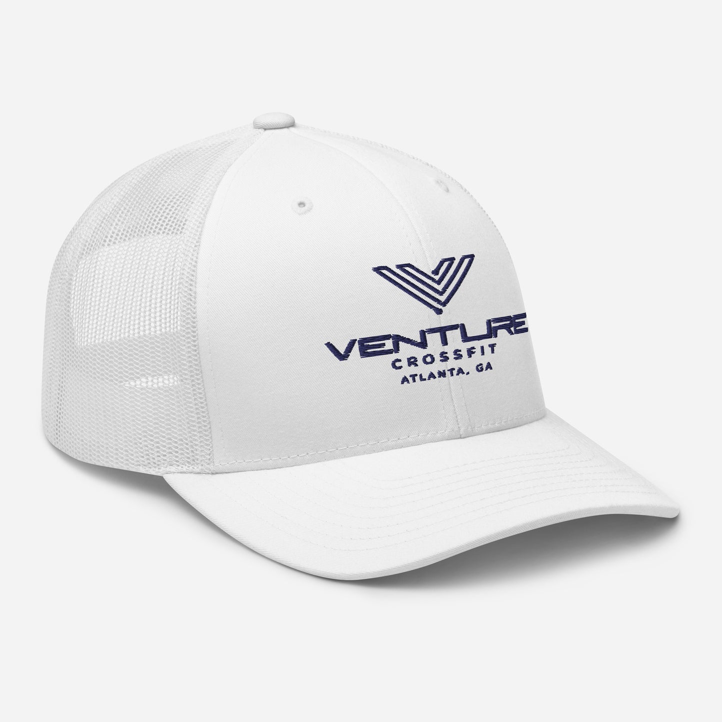 Venture Essentials Trucker Cap (Navy Print)