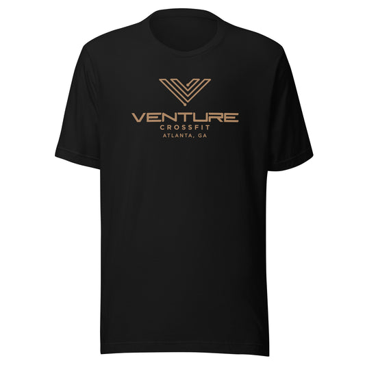 Venture Essentials Black/Gold Tee