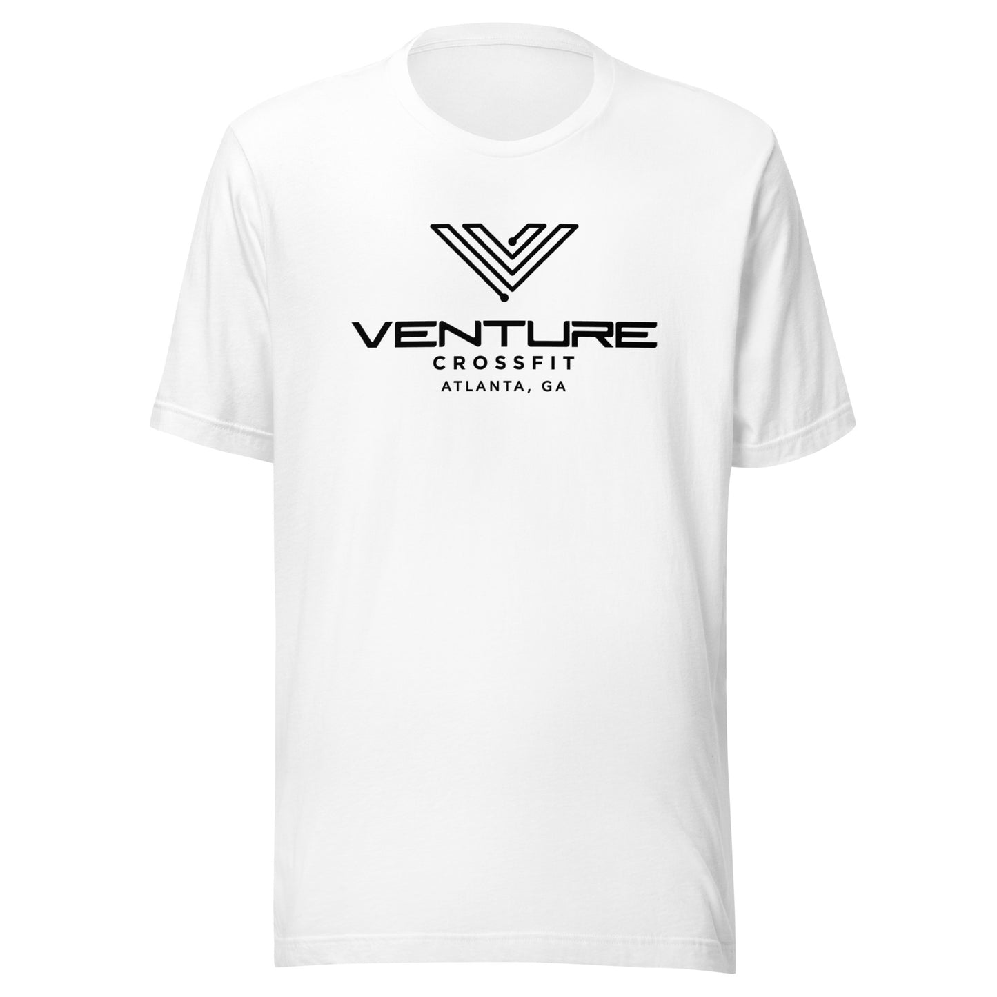 Venture Essentials Black Print Tee